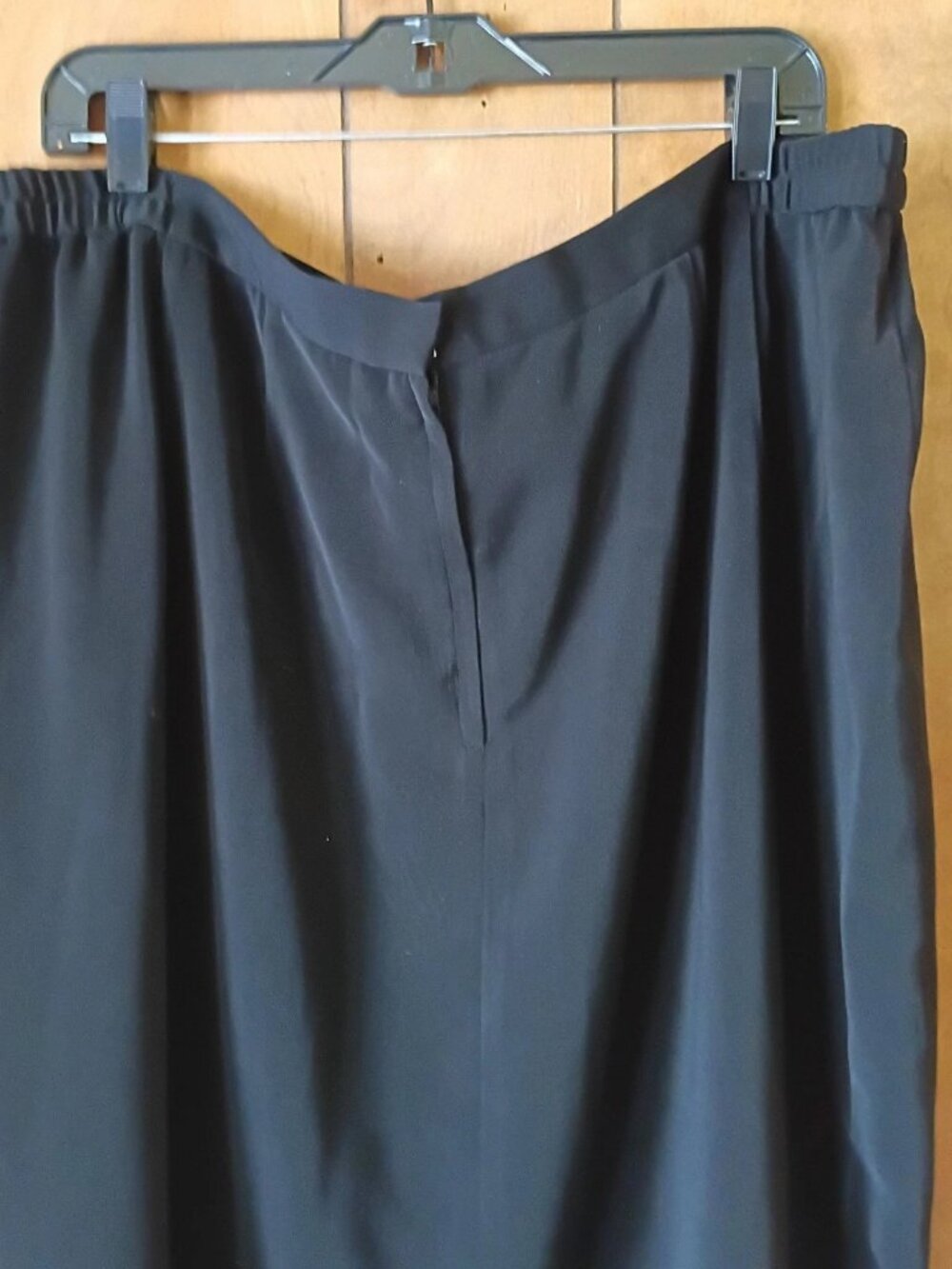 Dorinda Clark-Cole The Rose Collection Black Maxi Skirt Women’s Size 24 Plus - Picture 4 of 6